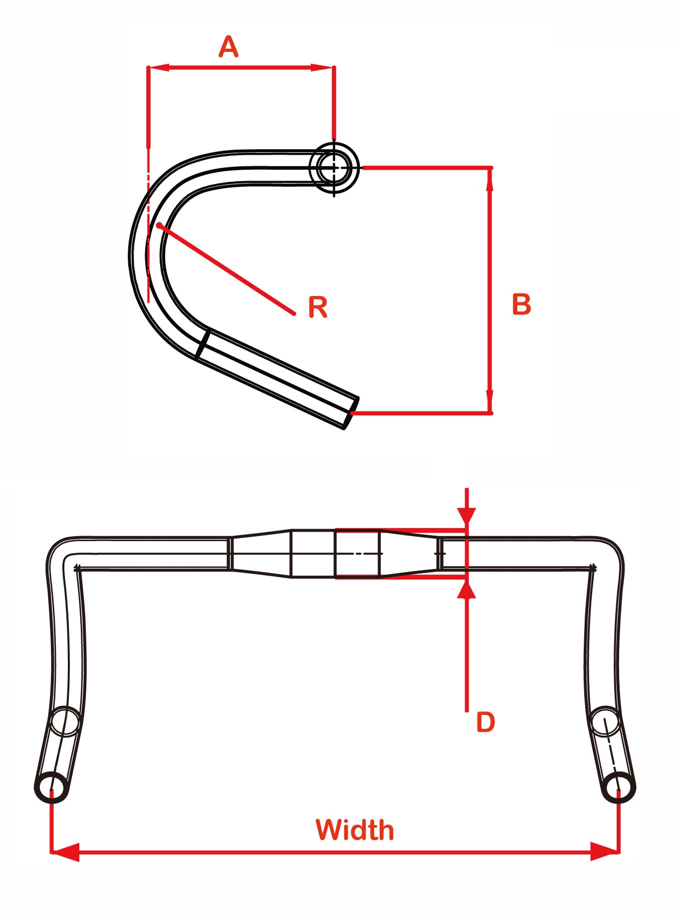 drop bar reach